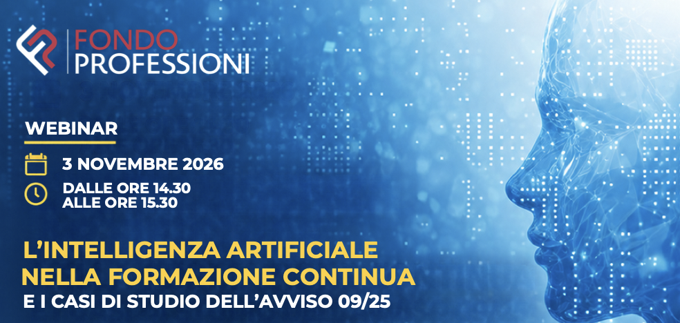 L’intelligenza artificiale nella formazione continua: i casi di studio dell’Avviso 09/25